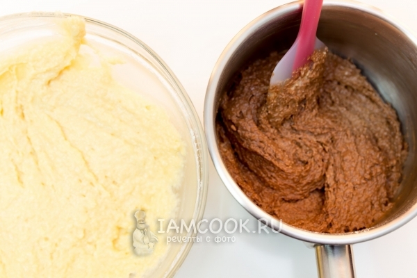 Тесто разделить на части