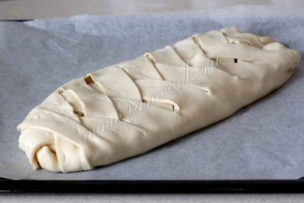 Завернуть кулебяку