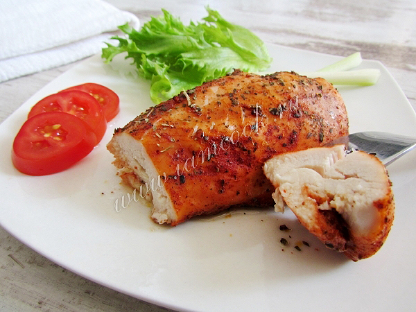 Куриная грудка запеченная в рукаве