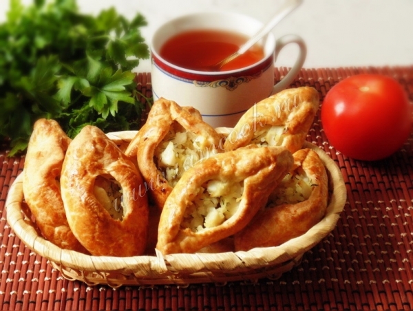 Фото расстегаем с рыбой и рисом