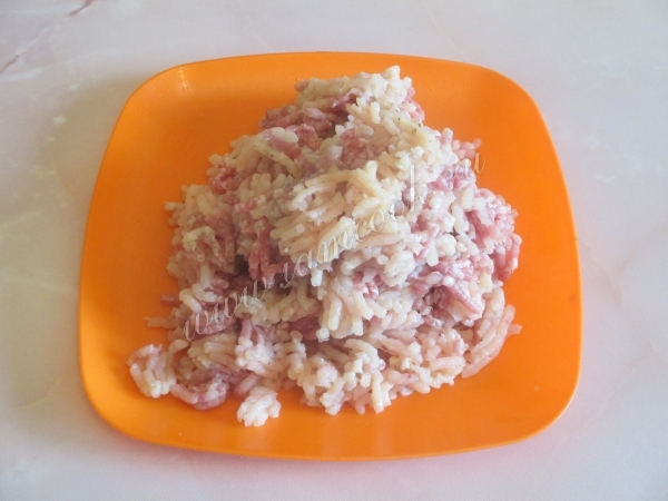 Фарш для лазаньи из лаваша