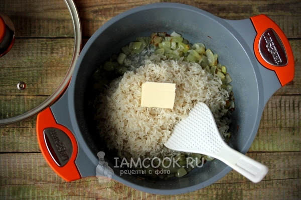 Рис и сливочное масло