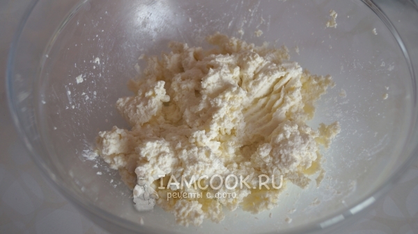 Взбить творог блендером