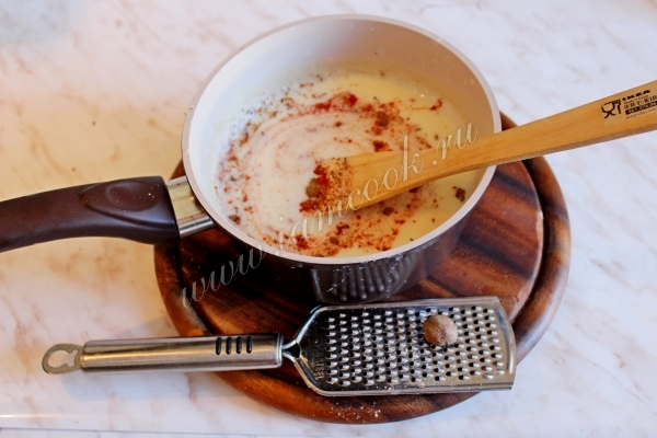 Готовим соус бешамель
