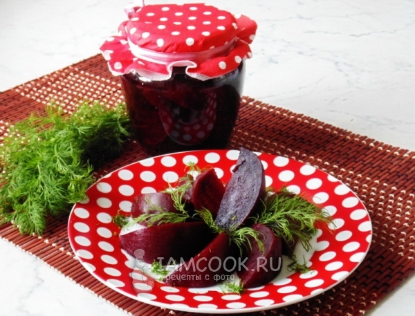 Свекла маринованная на зиму