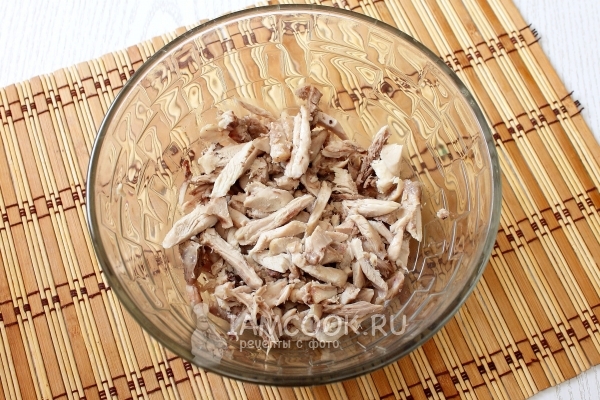 Порезать мясо