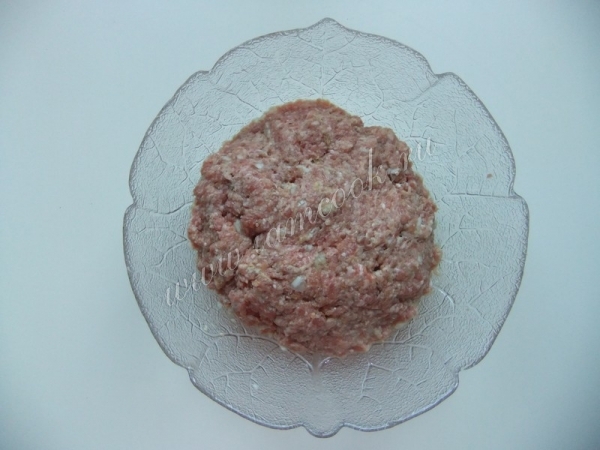 Мясной фарш для котлет