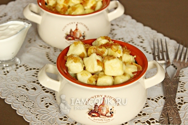 Фото ленивых вареников с картошкой