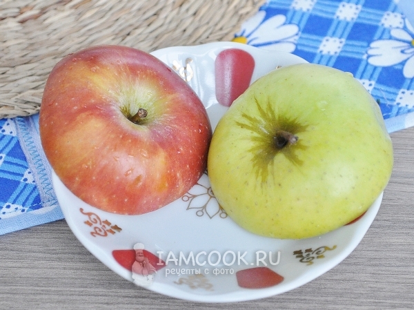 Помыть яблоки