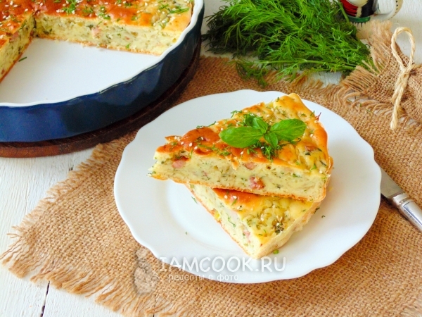 Рецепт быстрого пирога с капустой