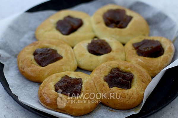 Рецепт ватрушек с повидлом