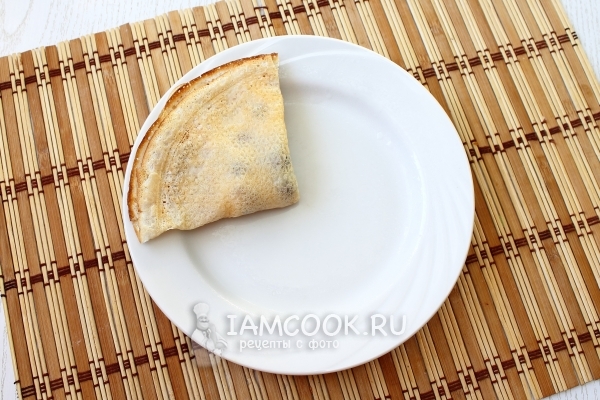 Блин свернуть