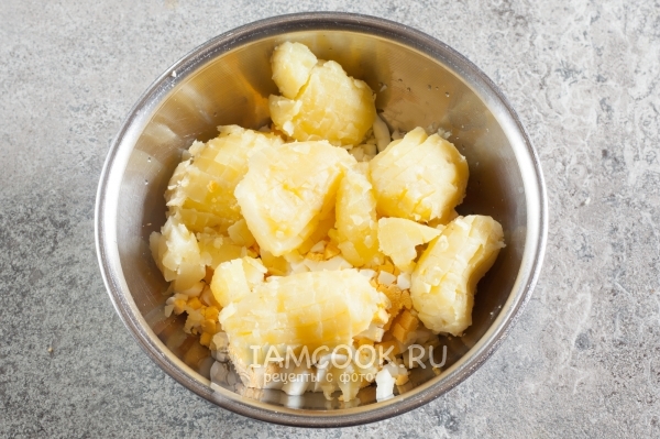 Порезать картофель