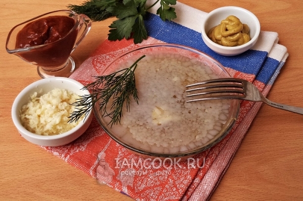 Фото холодца из свиной рульки