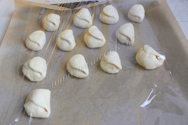 Тестовые заготовки для булочек