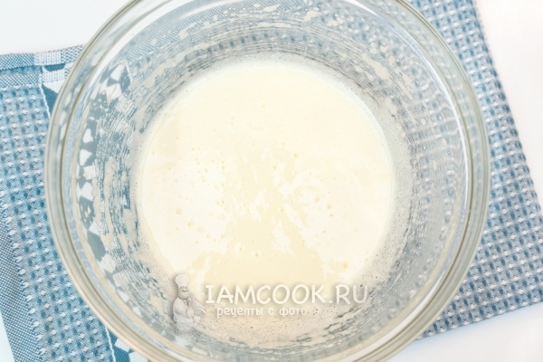 Яйцо взбитое с сахаром