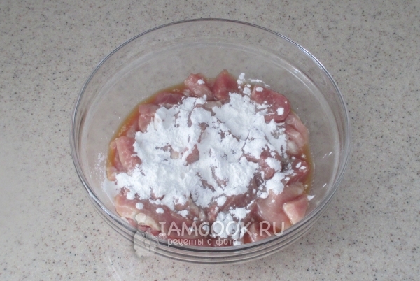 Всыпать крахмал