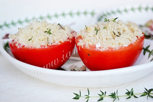Помидоры фаршированные сыром