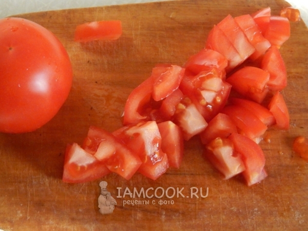 Порезать помидор