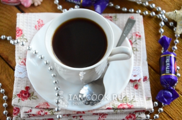 Рецепт кофе эспрессо