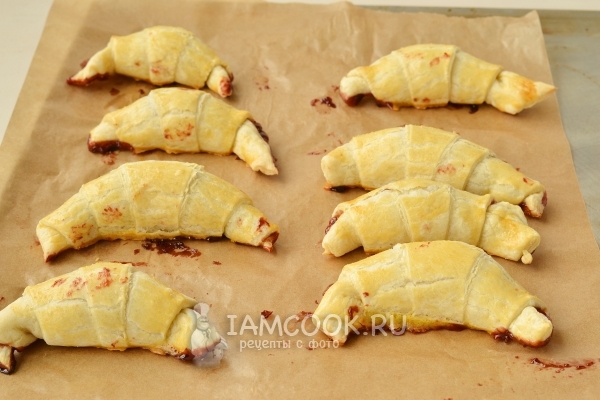 Круассаны запеченные