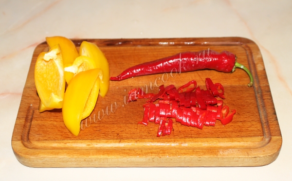 измельченный перец для аджики