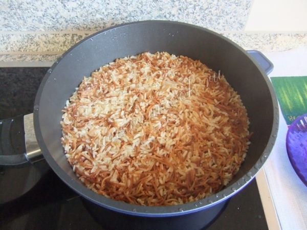 Рис с лапшой по арамейски