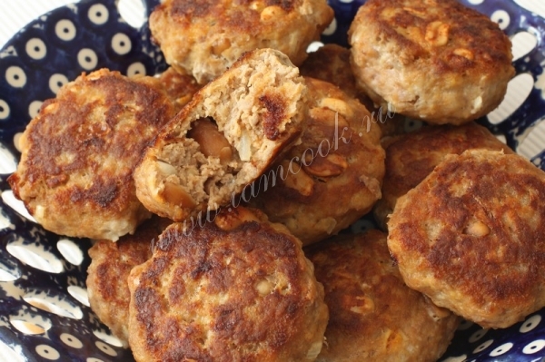 Рецепт котлет с арахисом