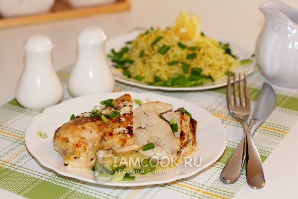 Рецепт куриных грудок, запеченных в сливках