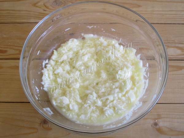 Готовое тесто для оладьев из капусты