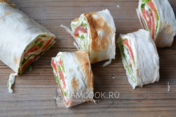 Порезать рулет