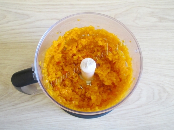 Измельчить ингредиенты