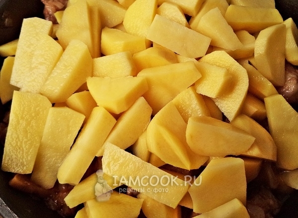 Добавить картофель