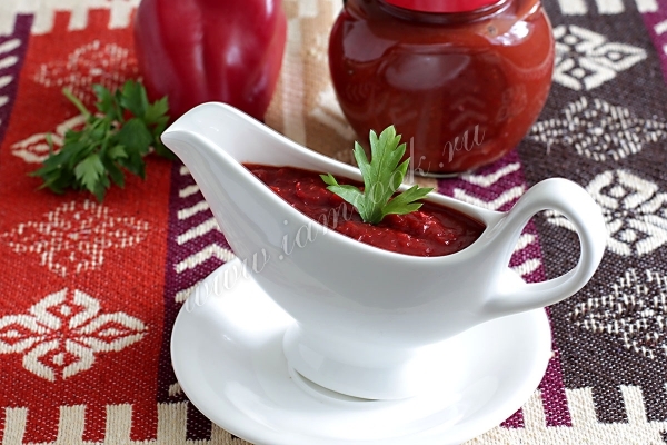 Рецепт острого соуса из слив и перца