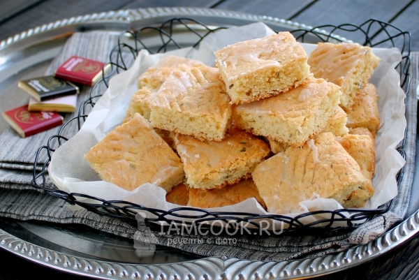 Фото песочного печенья с лавандой