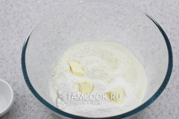 Сливочное масло с мукой