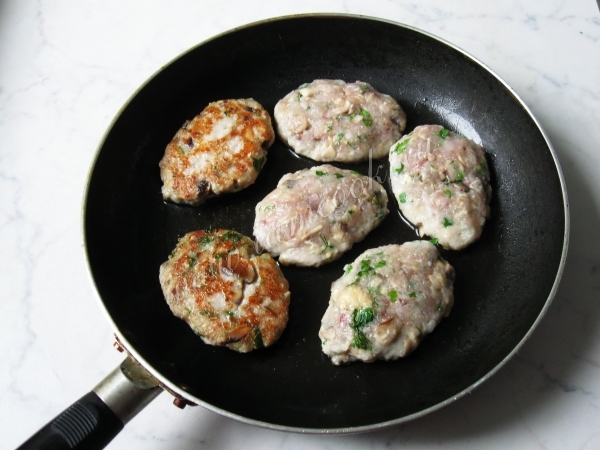 Обжарка котлет