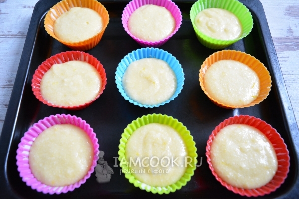 Тесто для лимонных кексов