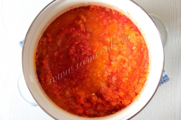 Овощи пропущенные через мясорубку