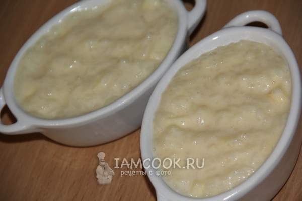 Рисовая смесь в форме