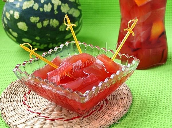 Рецепт маринованного арбуза