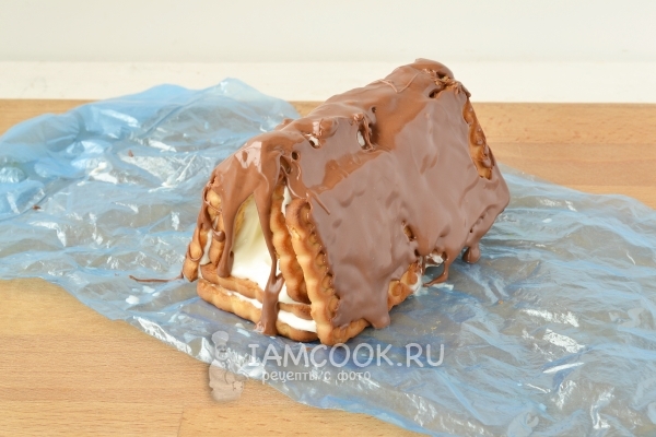 Фото домика из печенья