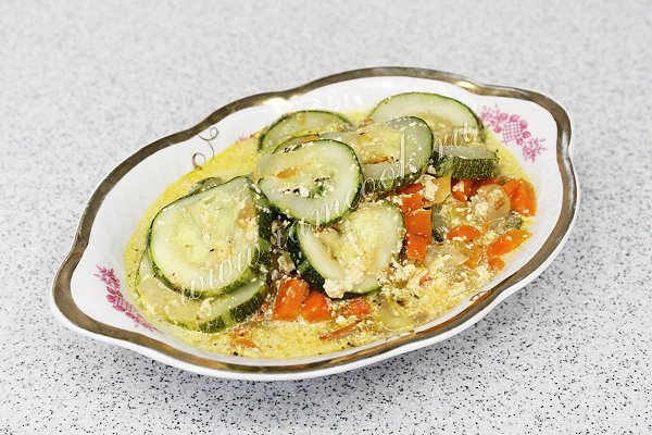 Рецепт кабачков тушеных в мультиварке