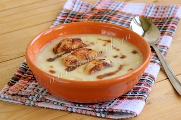 Суп пюре из спаржи