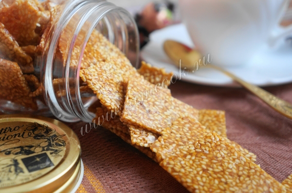 Кунжутный грильяж