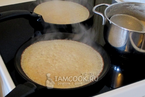 Пожарить блины