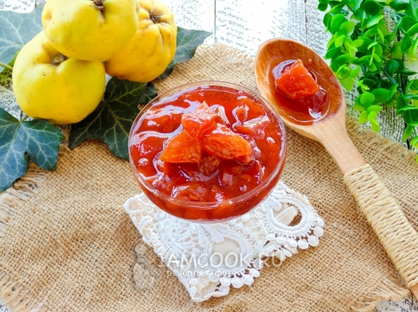 Рецепт варенья из айвы