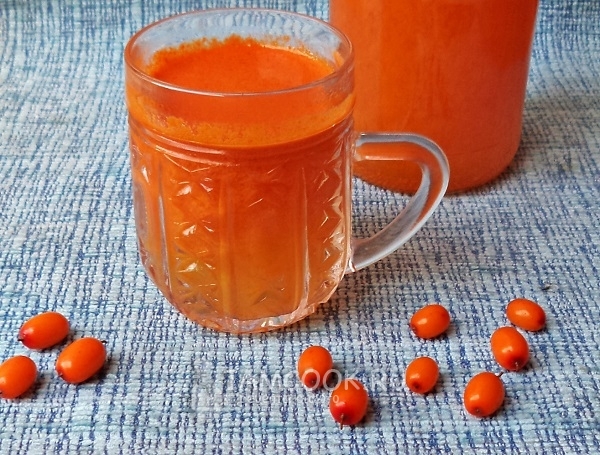 Фото сока из облепихи на зиму