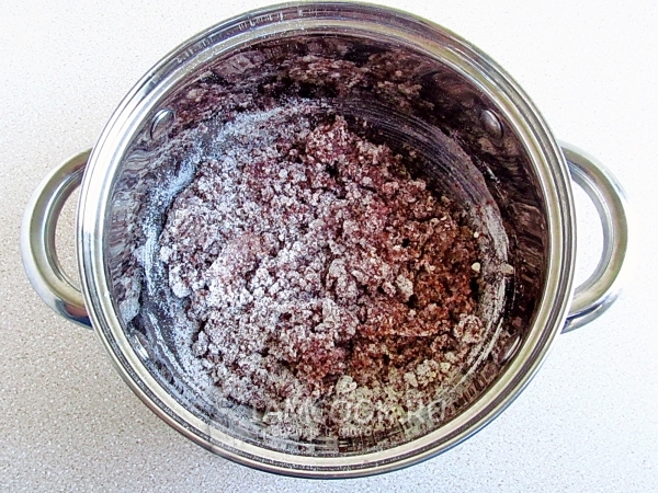 Размешать смесь