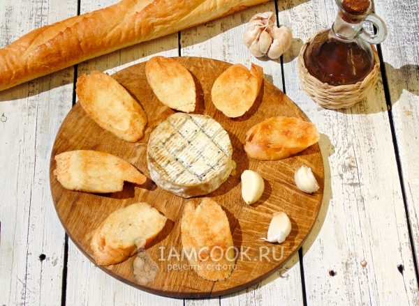 Готовый сыр на гриле